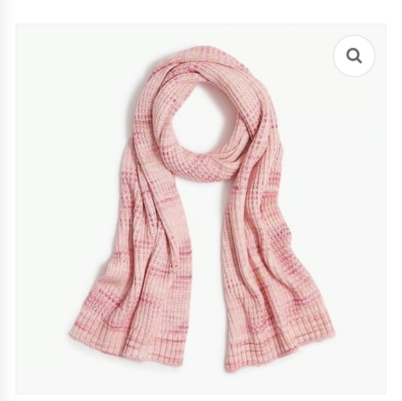 J Crew Chunky Knit Space Dye Rectangular Oblong Long Winter Scarf Style BM681 - Picture 1 of 9